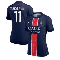 Paris Saint-Germain Marco Asensio #11 Replica Home Shirt Ladies 2024-25 Short Sleeve